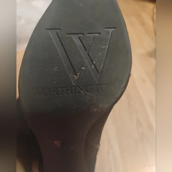 Worthington Black Over the Knee Boots - Picture 2 of 5
